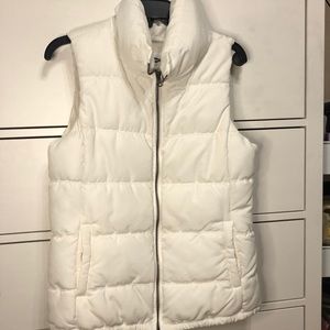 White Old Navy Vest